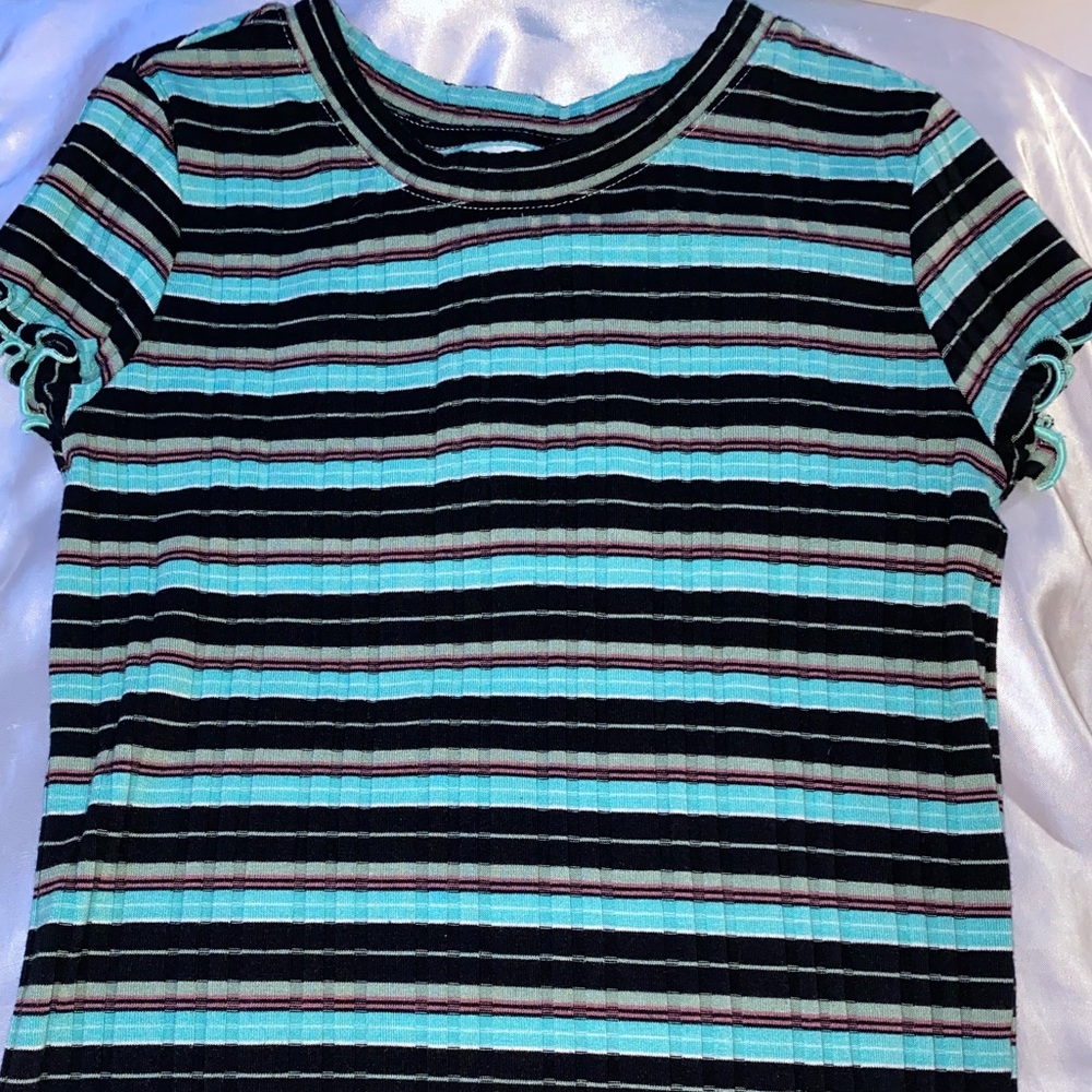 ☆Colorful striped shirt ☆